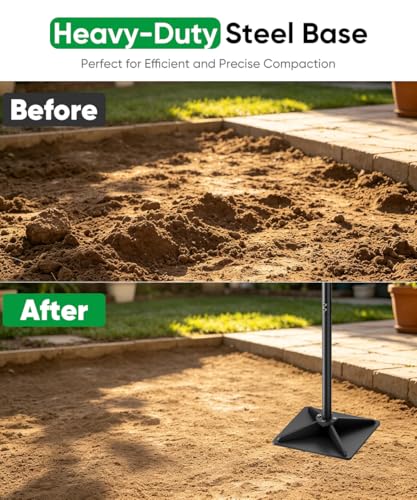 Tigerden Heavy Duty Steel Tamper
