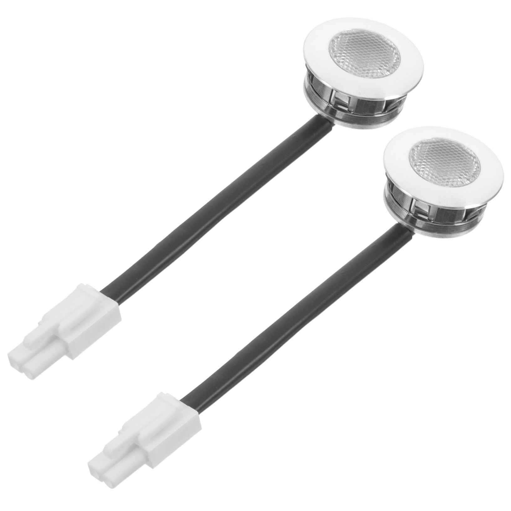 2pcs LED Range Hood Light Bulbs High Brightness Under Cabinet Lighting for Kitchen Hood Accessories Easy Operation Stove Illumination Compact Design for Cooking Areas