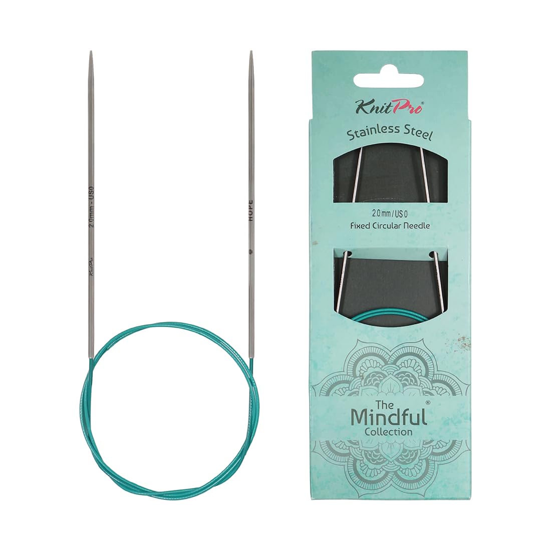 KnitPro The Mindful Collection Fixed Circular Needles 47" (120cm) | Size 2.00mm