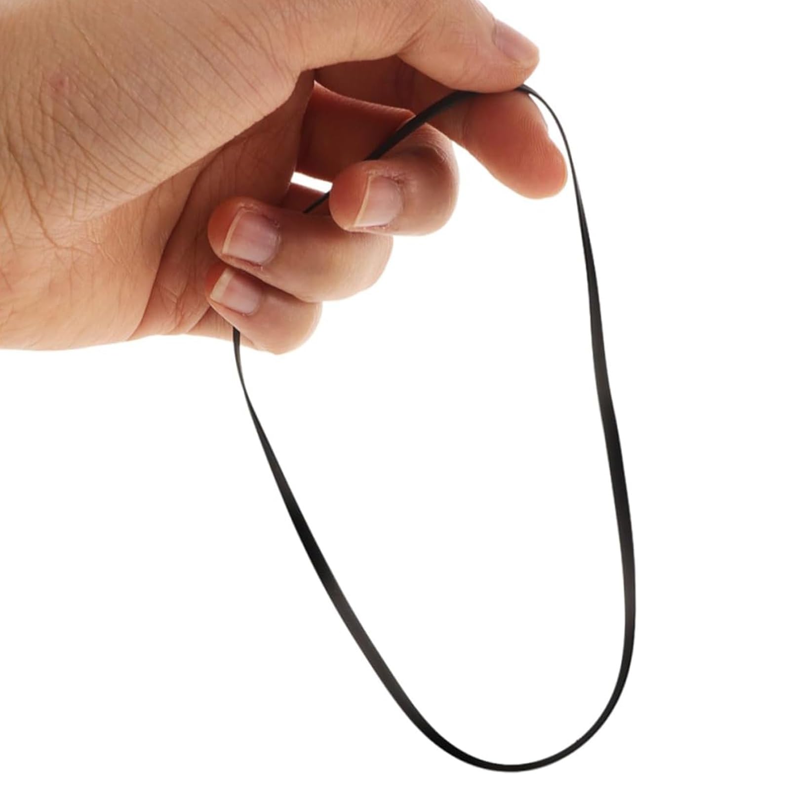 2 Courroies de Transmission pour Platine Vinyle 165-310mm Courroie en Caoutchouc Remplacement Universel(Breite 5mm,Fold Length 230mm)