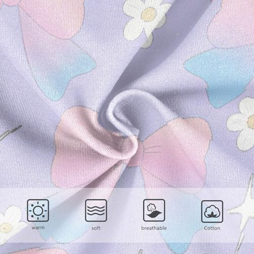 GuoChe Briefs All Seasons Panties Organic Underpants for Girls in Sizes 2T,3T, 4T, 5T, 6Y and 8Y3