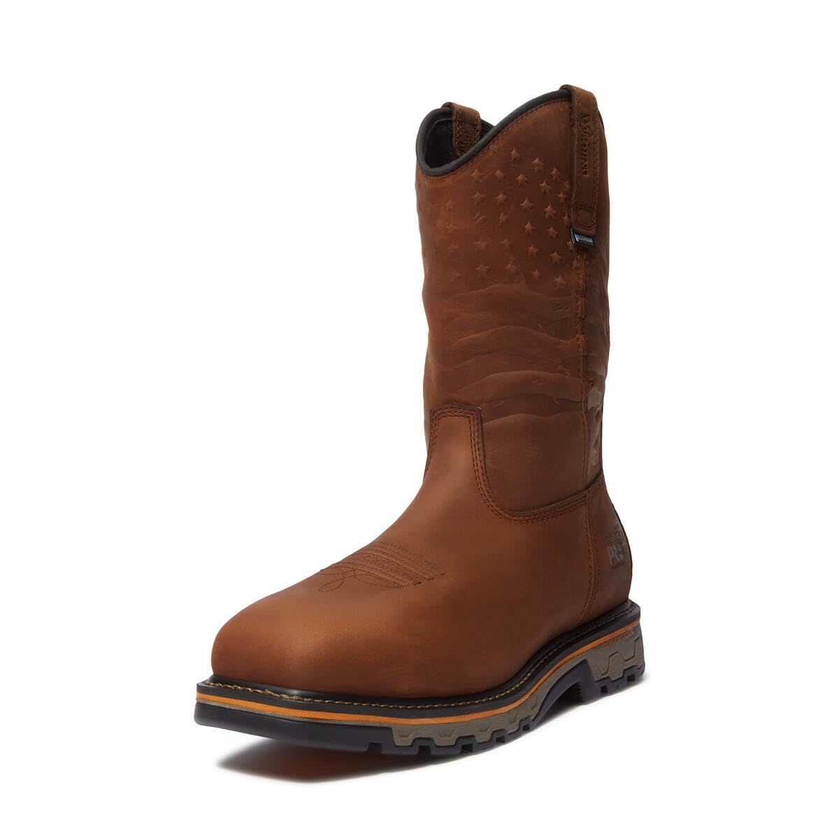 Timberland PRO True Grit Pull On Composite Safety Toe Waterproof Botas de trabajo industriales occidentalesHombre
