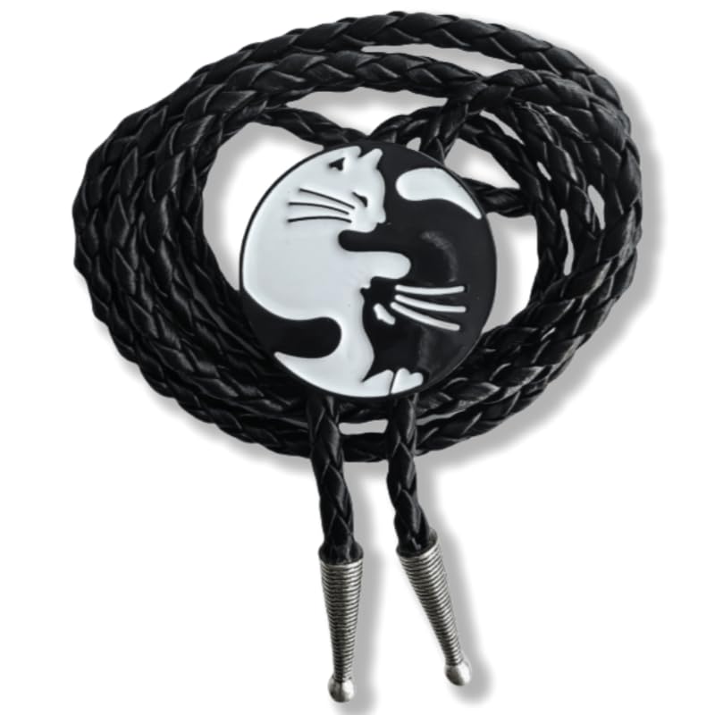 Image of Animal & Plant Bola Tie Bolo Tie Wedding Necklace for Men Women Groomsmen Western Cowboy Necktie