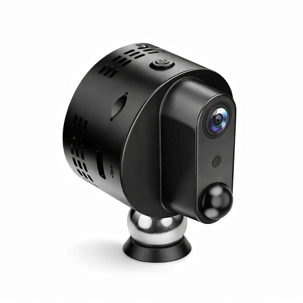 FREDI HD PLUS 4G SIM Based Smart Security Camera for Indoor Monitoring | Full HD 1080P Live View | Motion Detection | Two Way Audio | Supports up to 256GB Memory Card | Magnetic Mini Portable Camera-picture-15