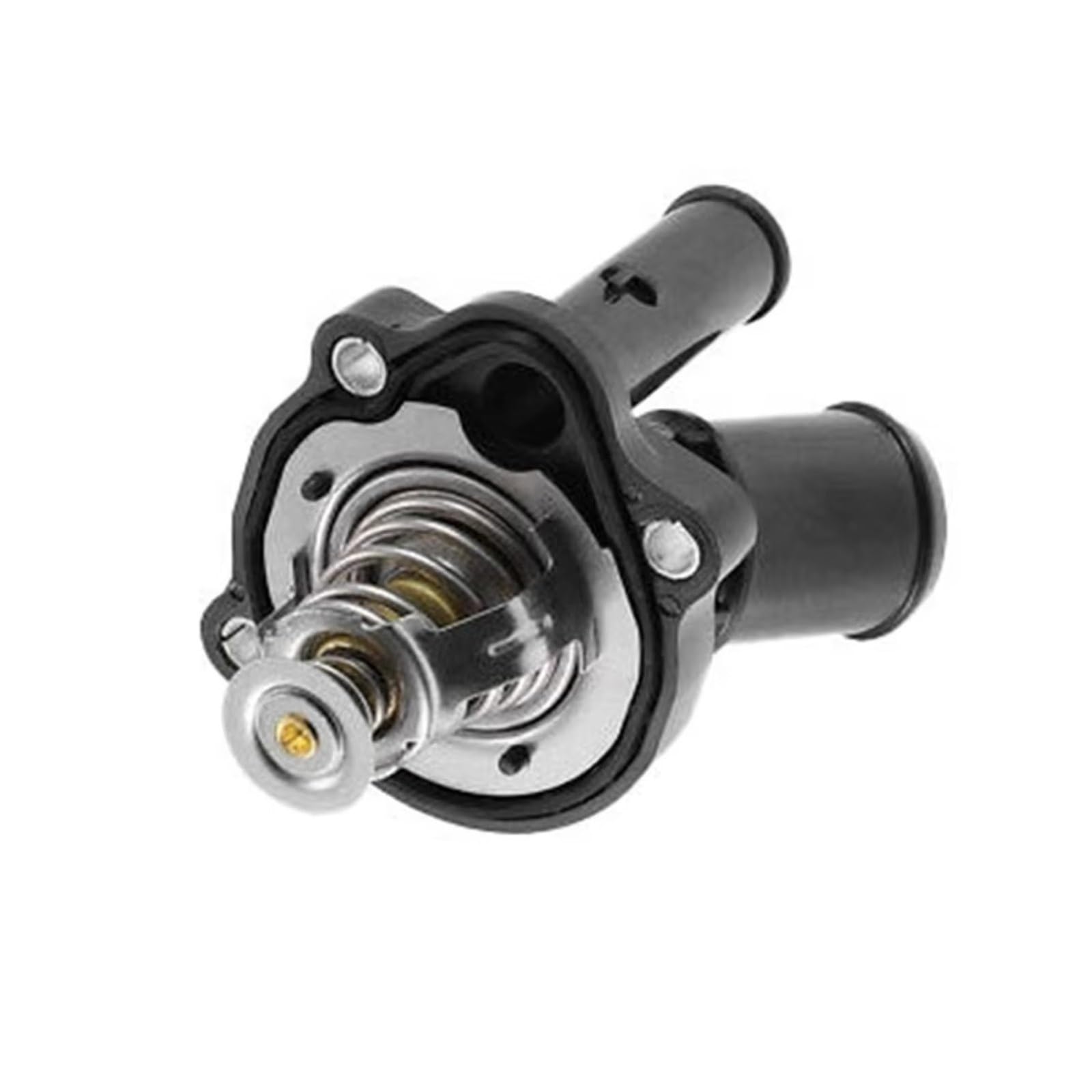 Car Thermostat Assembly Compatible With Mazda For Mk6 2004 2005 2006 2007 2008 2009 2010 2011 2012 2013 1 Pcs Engine Coolant Thermostat Housing Assembly L37M15170