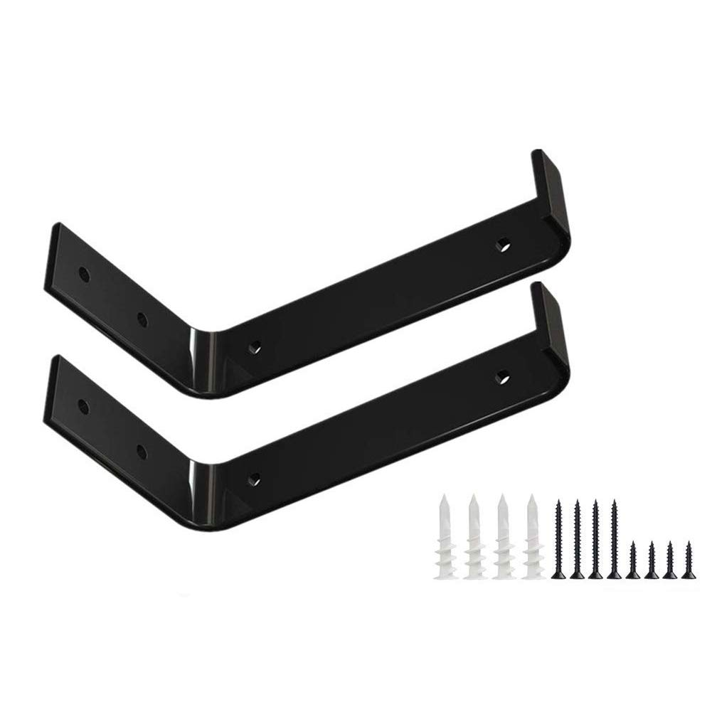 Buy 2 Pcs Rustic Shelf Brackets, Heavy Duty Scaffold Board Industrial