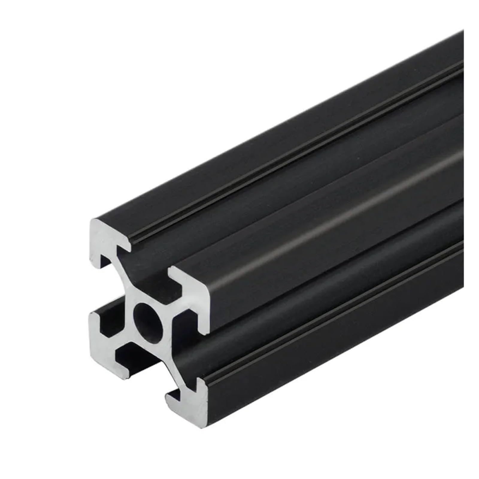 1 Pezzo Nero 2020 Standard Europeo Alluminio Anodizzato Profilo Estrusione 300mm 500mm Lunghezza Guida Lineare 500mm (550mm)