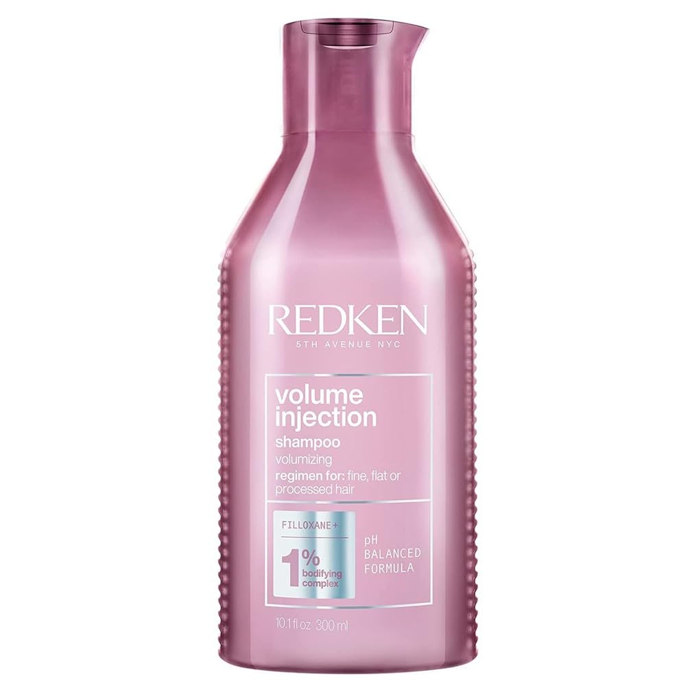 Volume Injection, Shampoo, For Flat/Fine Hair, Citric Acid, Adds Lift & Volume, 300 ml