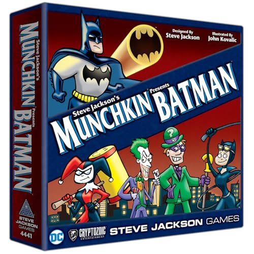Steve Jackson Games Munchkin Presents Batman