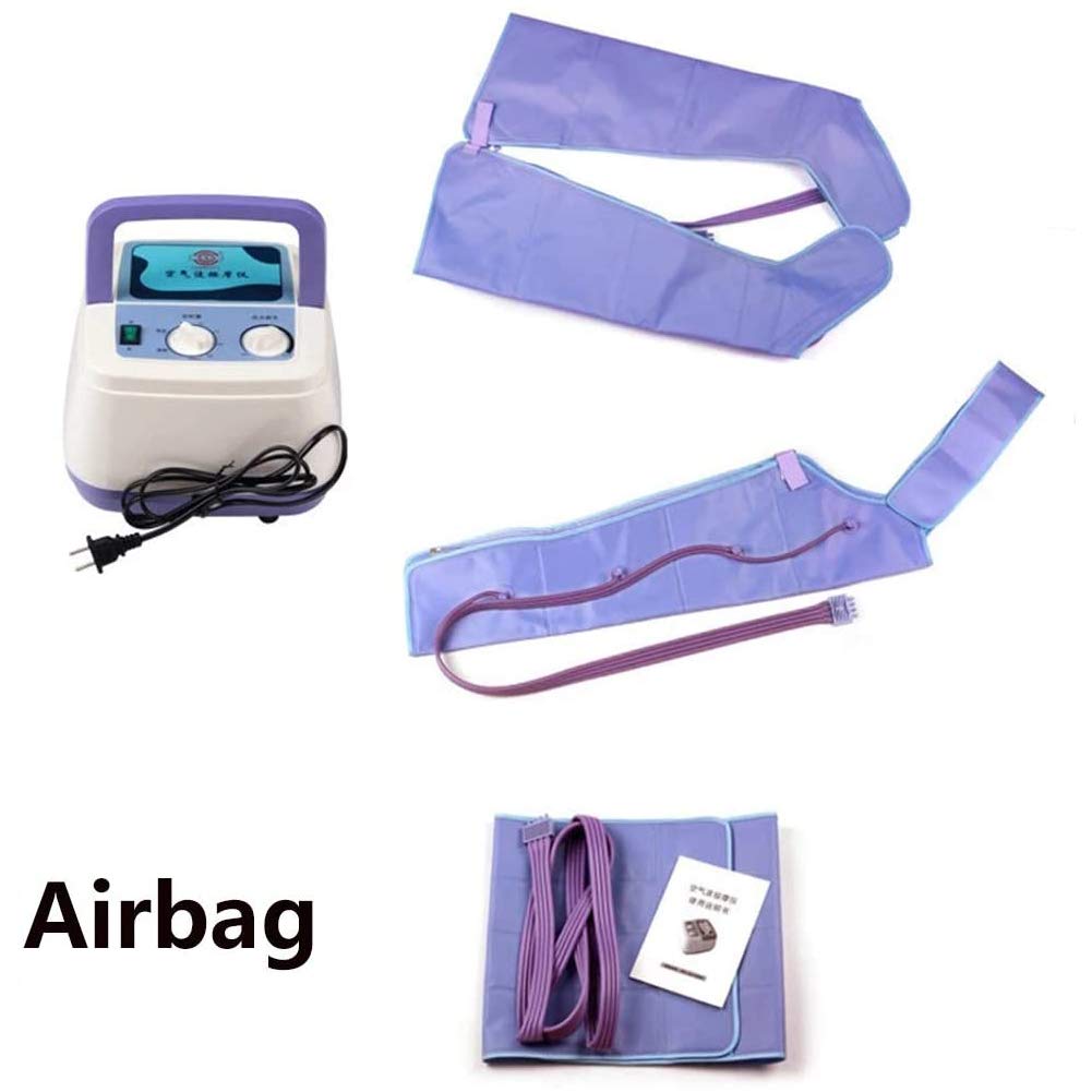 Massaggiatore per gambe a compressione d'aria, fascia per le gambe, braccia, caviglie, polpacci, macchina per massaggi, per rilassare i muscoli, alleviare il dolore, migliorare la circolazione sangu