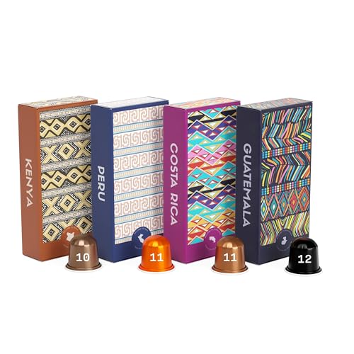 Atlas Coffee Club Espresso Pods for Nespresso Original, Extra Dark, 40 Ct