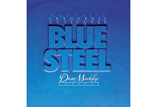 Dean Markley en acier Bleu de cordes pour guitare acoustique Medium Light 12-15-25w-34-44-54 - Les Beatles, Paul McCartney, John Lennon, RIngo Starr, George Harrison Dean Markley en acier Bleu de cordes pour guitare acoustique Medium Light 12-15-25w-34-44-54