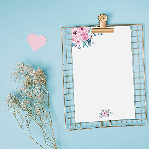 Set di 50 fogli di carta da lettere, formato DIN