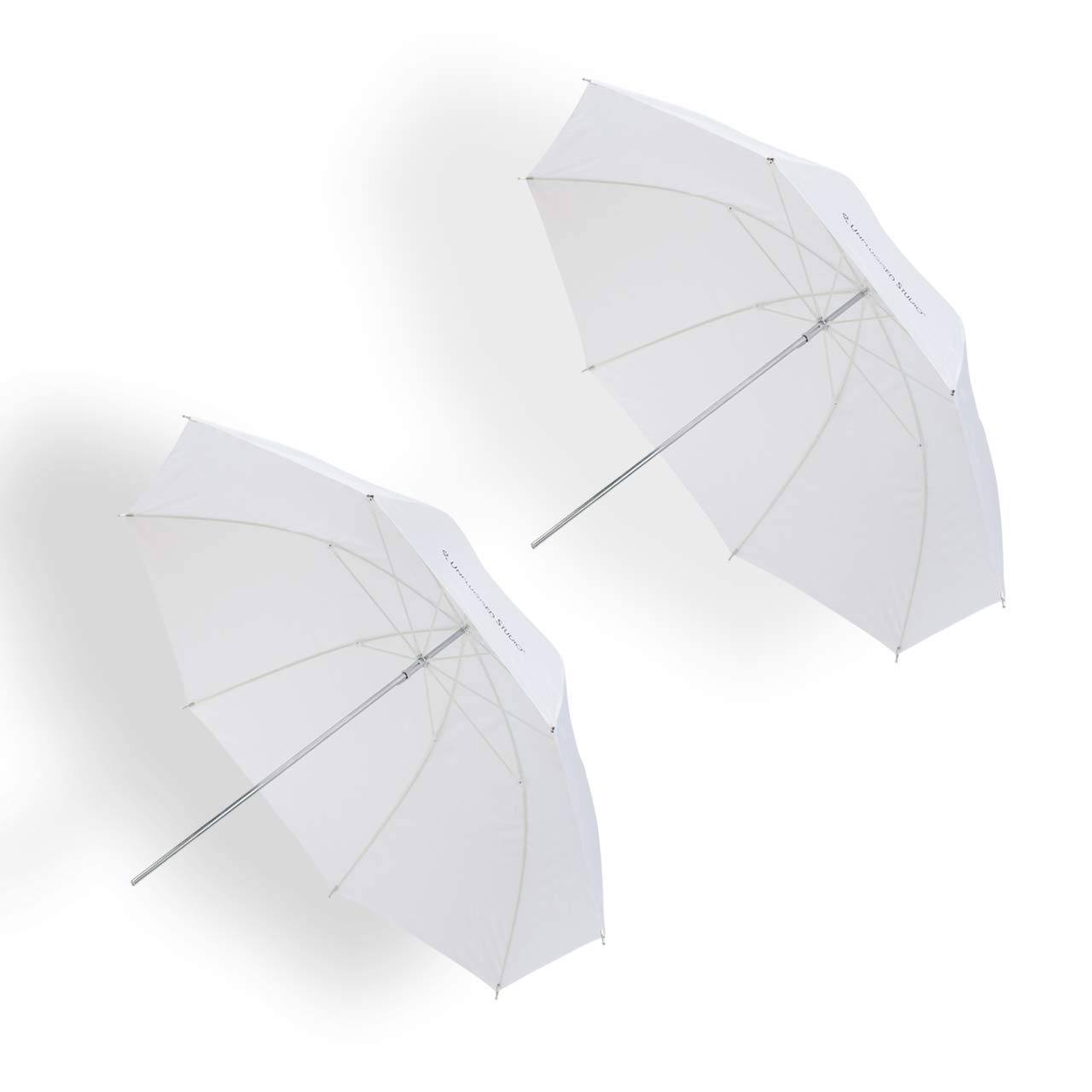 UNPLUGGED STUDIO(2pack) 33inch Translucent Umbrella (Fiberglass Rib) UN-050