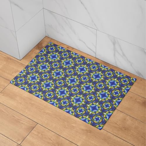 Tapis entrée intérieur long CEVAN style rétro pour un accueil doux