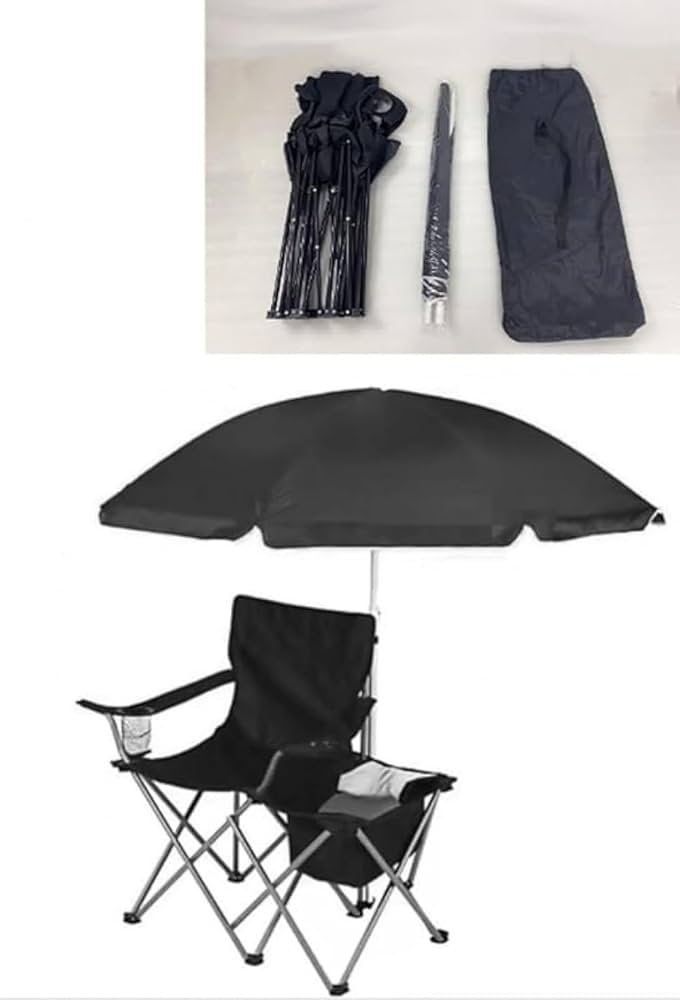 レア❗折りたたみ　チェア＆パラソル　アウトドア　ダブルチェア　スポーツ観戦 レア❗折りたたみ チェア＆パラソル アウトドア ダブルチェア スポーツ