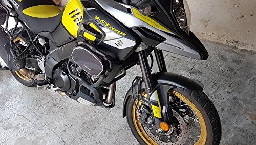 Sacoches crash bars V-Strom 1000 Suzuki rangement Givi 2014 - 3
