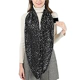 Design avec anneau à paillettes : Dotée d'un ornement unique en forme d'anneau à paillettes, cette écharpe avec poche zippée rehausse l'allure de votre ensemble tout en offrant un emplacement sûr pour ranger vos nécessaires. Elle assure une transition fluide entre l'environnement professionnel et les occasions sociales, incarnant la polyvalence et un savoir-faire pensé.