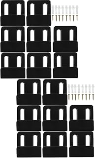 BESTOYARD Clothes Hanger 16 Sets Tile Pendant Clothes Rack Heavy Duty Wall Mounted Hanger Fastener Wall Brackets Wall Hanger Coat Hanger