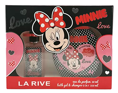 Preisvergleich Produktbild LA RIVE DISNEY MINNIE MAUS SET: EDP 50 ML+DUSCHGEL 250ml KINDER