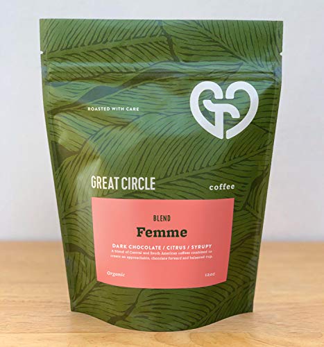 Great Circle Coffee Femme Blend Café en Grano 12 Ounce miniatura 1