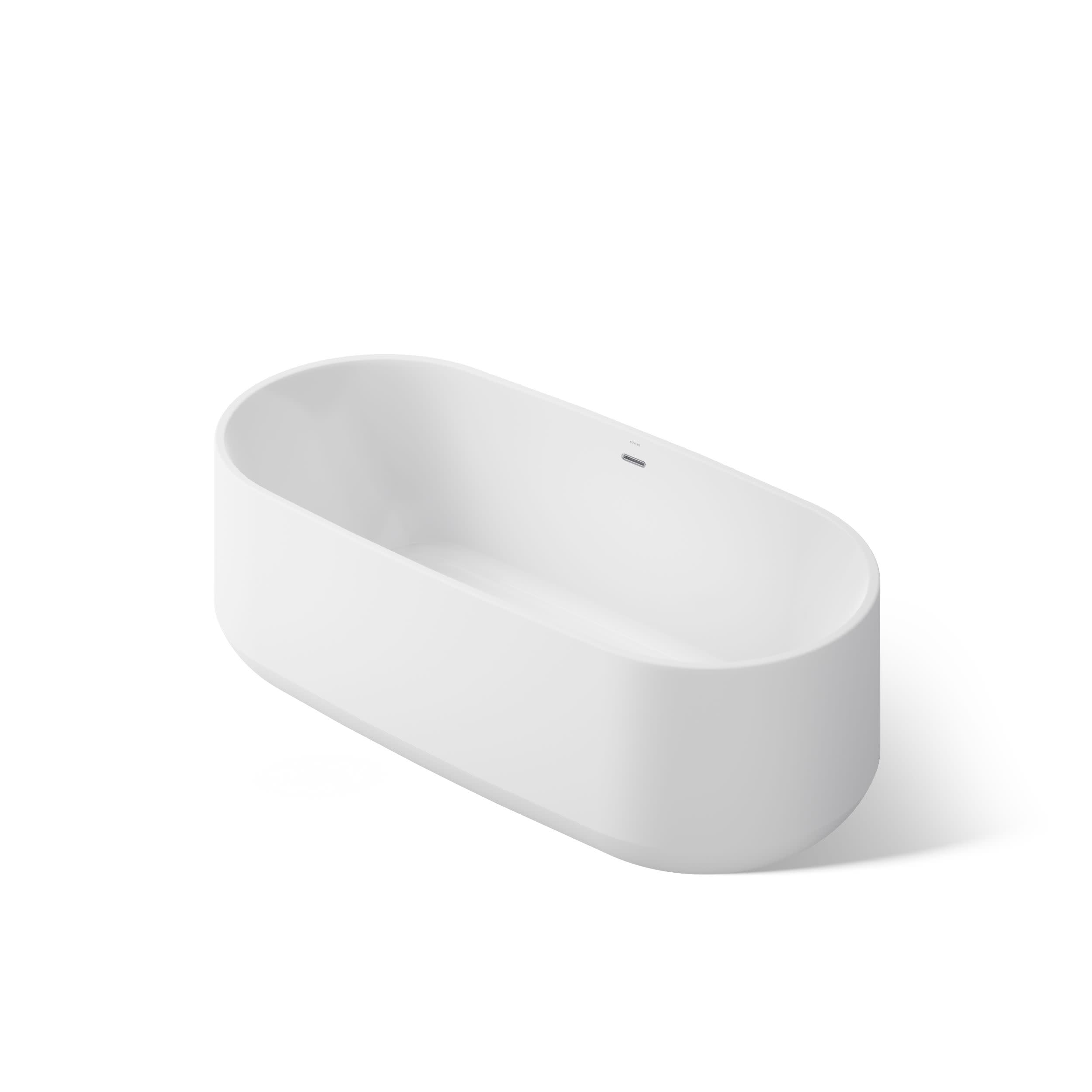 Kohler 25985-0 Ceric® 65-1/4" x 31-1/4" freestanding bath, White