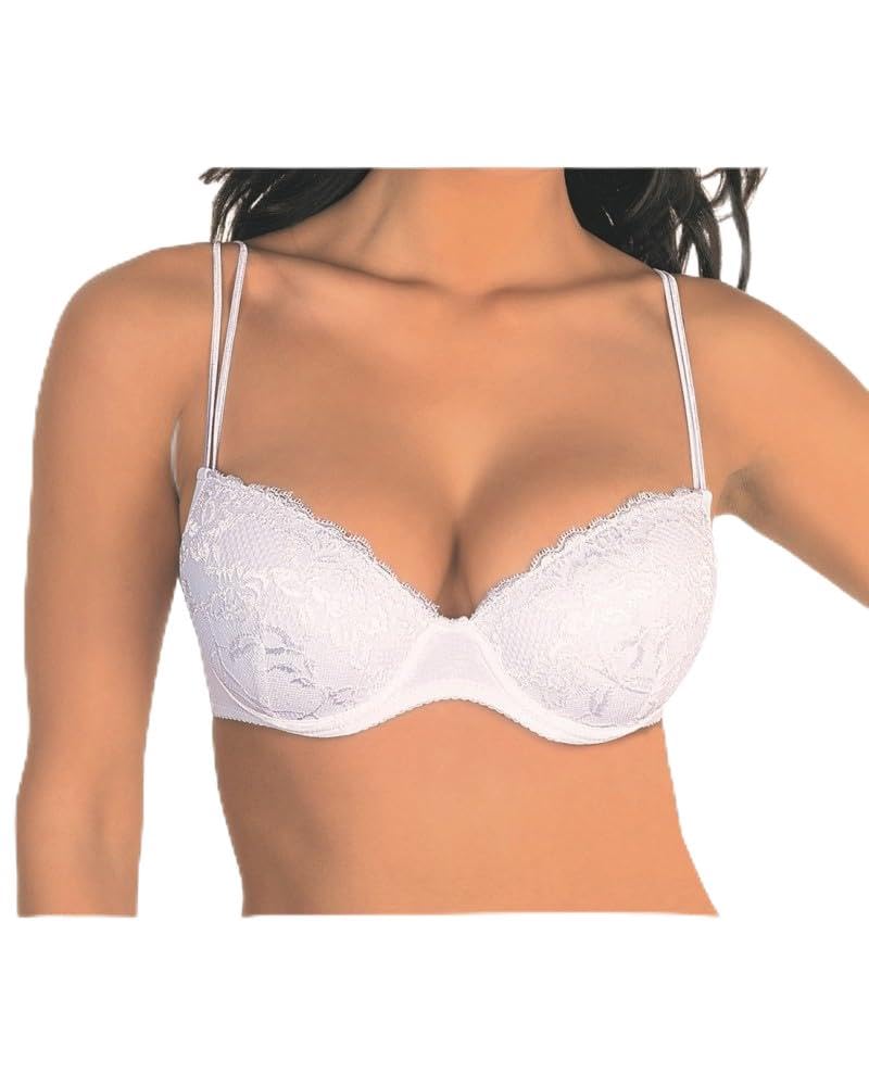Selene Reggiseno A Balconcino Microfibra E Pizzo Con Ferretto Coppa C Intimo 2D