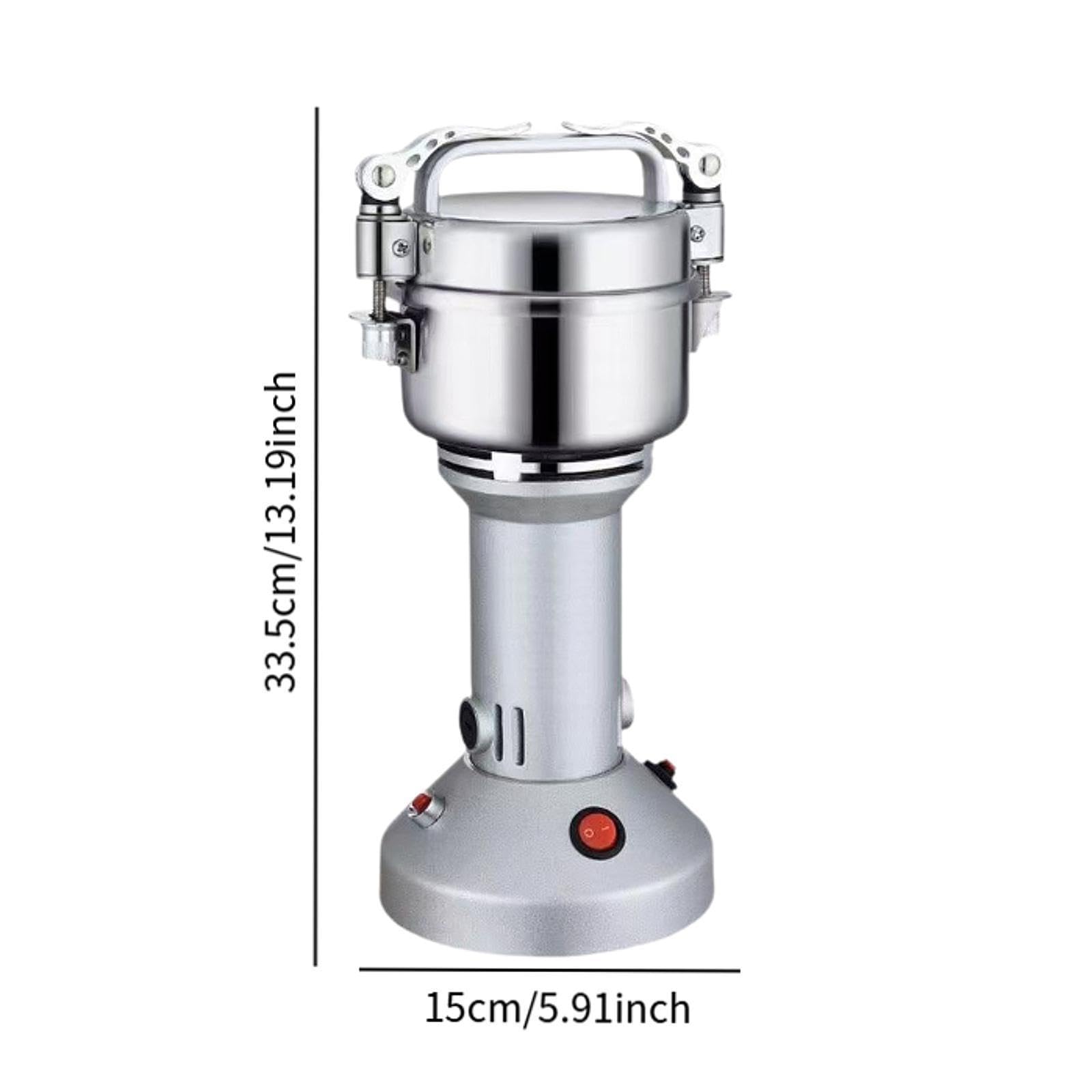 Molinillo Eléctrico de Granos, Molinillo de 150 G, Molinillo Doméstico para Especias, Café Y Cereales Secos.
