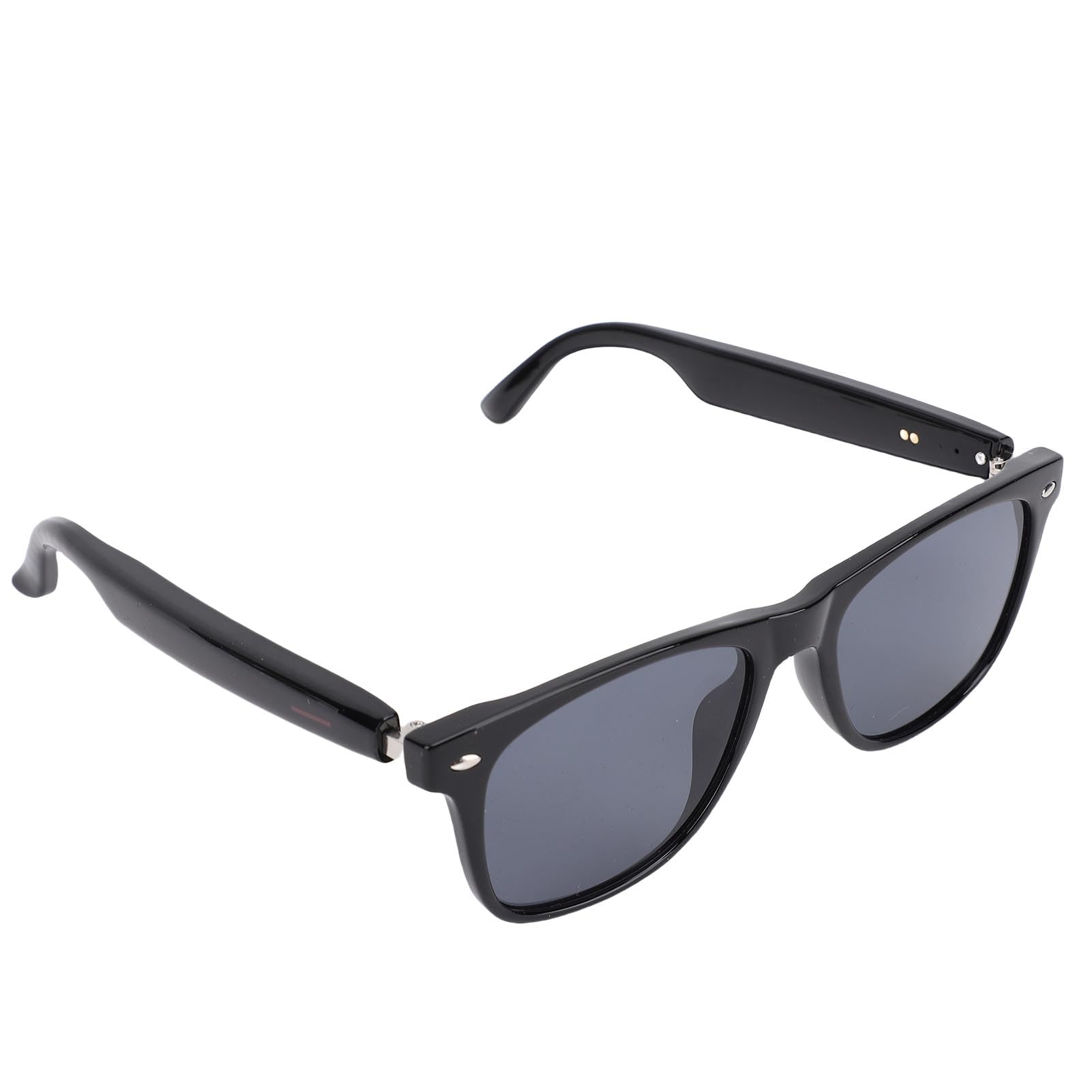 CUIFATI 144 Languages Smart Translation Sunglasses, Touch Control Smart Glasses IP65 Waterproofing with Built in Mic and Speaker for Outdoor (Black Frame)