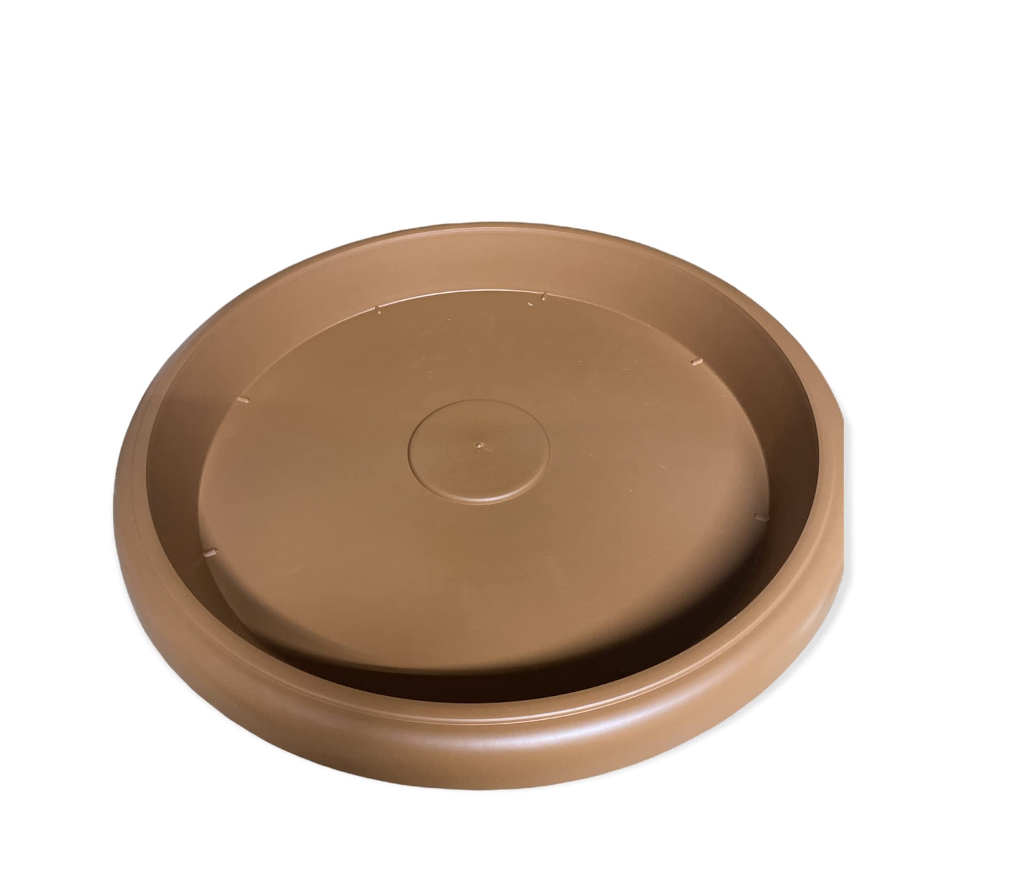Tamersgifts 40cm Terracotta Plant Pot Saucer Tray – Heavy Duty Plastic Drip Tray for Indoor & Outdoor Plant Pots – Waterproof Round Flower Pot Base Protector – 49cm Lip to Lip — image 1