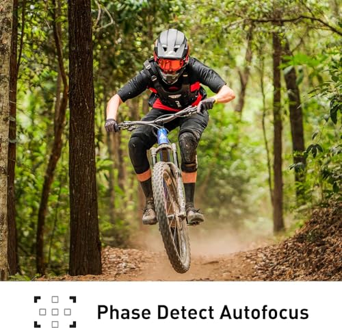 Panasonic LUMIX S5IIX Mirrorless Camera, 24.2MP Full Frame Phase Hybrid AF, Unlimited Recording, 5.8K Pro-Res, RAW, IP Streaming, 20-60mm F3.5-5.6 + 50mm F1.8 Lenses, LUMIX Digital Camera, DC-S5M2XWK