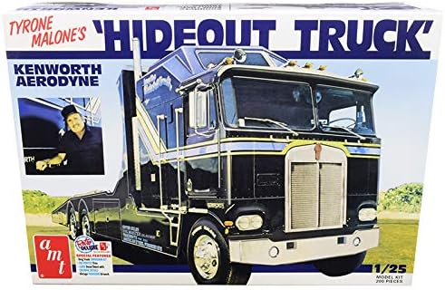 Skill 3 Model Kit Tyrone Malone's Kenworth Aerodyne Hideout Truck 1/25 Scale Model by AMT