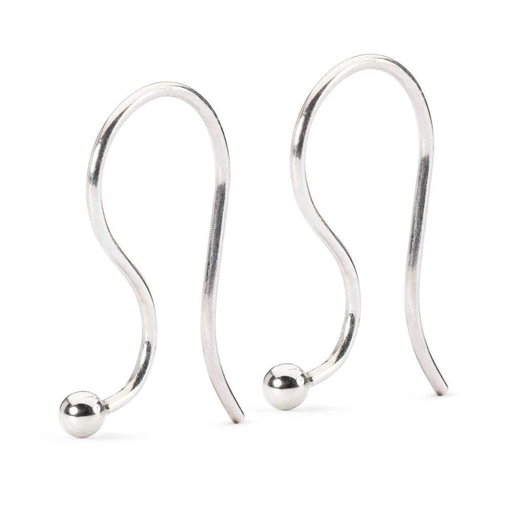 Trollbeads Silver 925 Earring Hooks, Silver