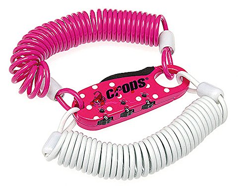 CROPS(クロップス) Q3 DUO ダイヤル式ケーブルロック ピンクリボン