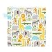 Bumkins Petit Collage Snack Bag Single, Safari Mix, Large