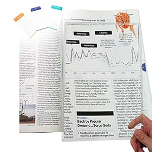 (2 Pack) MagniPros Large Full Page 3X Magnifier Premium Magnifying Sheet Fresnel Lens 7.5″ X 10.5″ with 3 Bonus Bookmark Magnifiers Ideal for Reading Small Prints & Low Vision Seniors