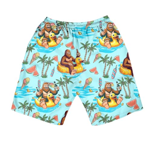 Funny Hawaiian Shorts for Men Unisex Casual Swim Trunks Summer Beach Shorts Hawaiian Mens Short Mens Shorts Men3