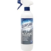 Quasar - Acciaio Lucidante - Antimacchia, Protettivo e Senza Aloni
