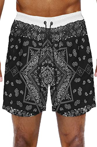 Weiv Mens Swim Shorts Beachwear Lightweight Quick Dry 5.5