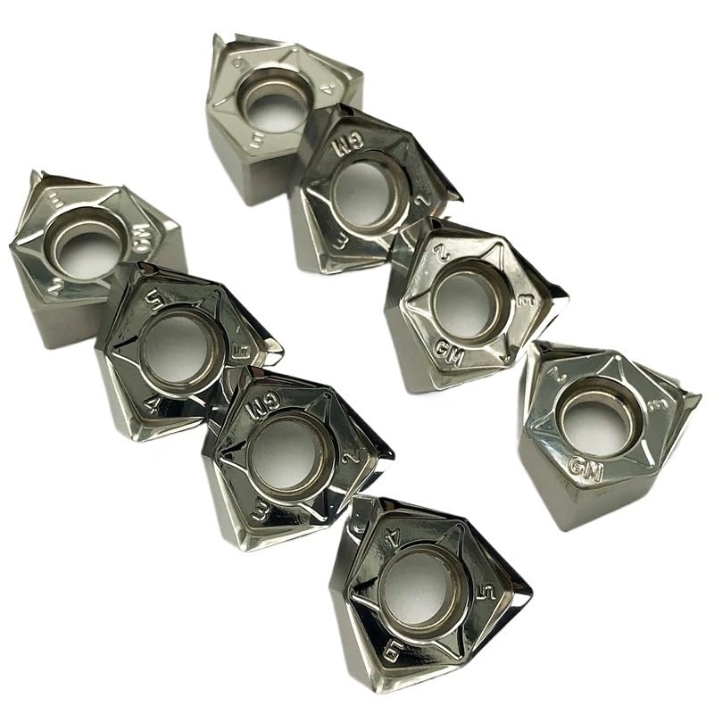 Insertos de fresado doble cara WNMU para CNC miniatura 1