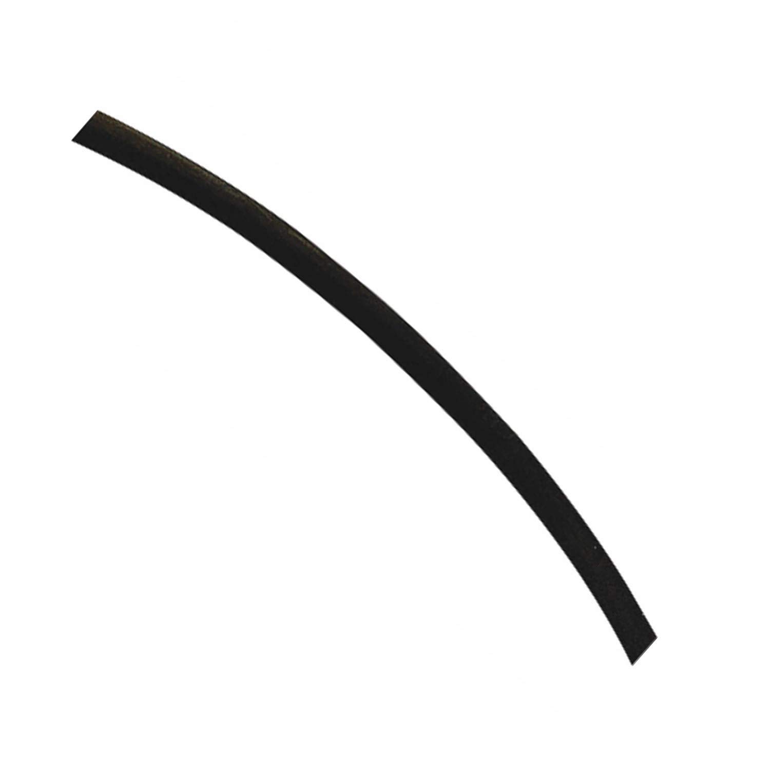 Manguera aislante de plástico, color negro, rollo de 25 m