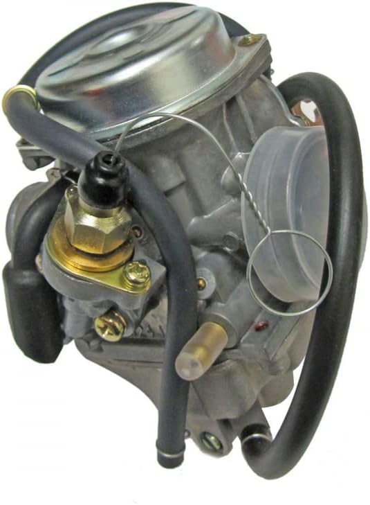 Replacement Carburetor with Manual Choke for Hammerhead 150cc Go Karts, 24mm - 13-1601-00