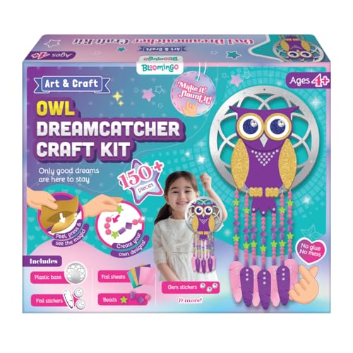 See full amazon price history chart for Bloomingo Art & Craft Kit-Owl Dreamcatcher: Fun DIY Dream Catcher Kit for Kids; Create Your Own Owl - Themed Dream Catcher with Fun Foil Stickers; Birthday Gift for Boys & Girls Ages 6,7,8,9,10,11,12 Bloomingo Art & Craft Kit-Owl Dreamcatcher: Fun DIY Dream Catcher Kit for Kids; Create Your Own Owl - Themed Dream Catcher with Fun Foil Stickers; Birthday Gift for Boys & Girls Ages 6,7,8,9,10,11,12 (B0D814J7YM) Amazon Price History, Amazon Price Tracker