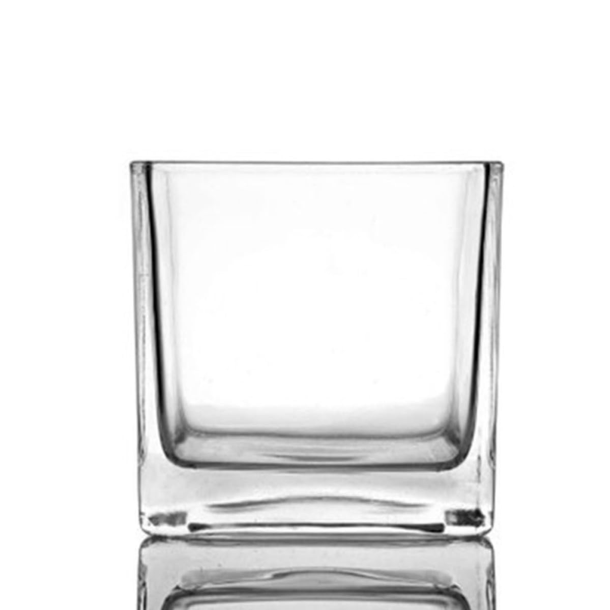 Conteneurs hydroponiques en verre haut de gamme TOYANDONA, décoration carrée épurée