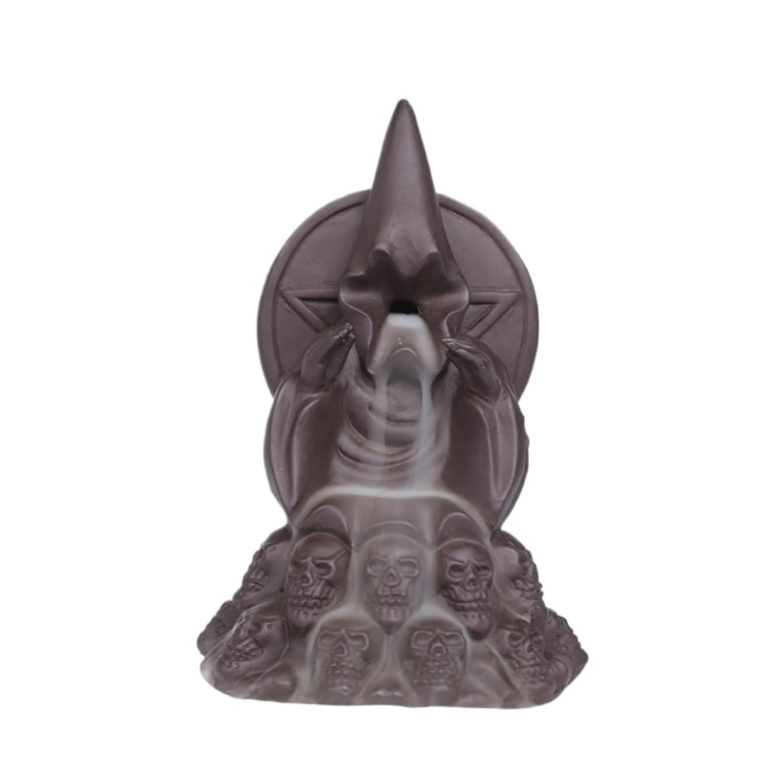 Incense Holder,Creative Purple Clay Backflow Incense Burner Waterfall Viewing Elegant