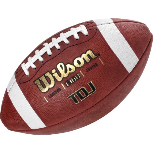 Wilson Unisex-Youth TDJ OFFICIAL JUNIOR FOOTBALL American