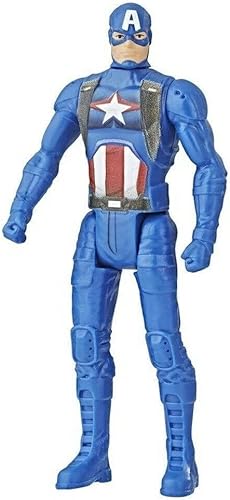 Miniatura 3 de Marvel Avengers Capitán América - Figura de acción articulada de 3.7 in