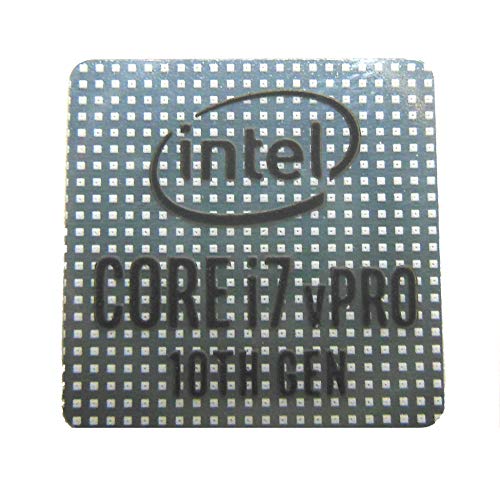 Intel Core i7 vPRO 10th GEN Sticker 18 x 18mm / 11/16