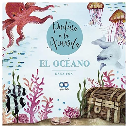 El océano. Pintura a la acuarela (ESPACIO DE DISEÑO)