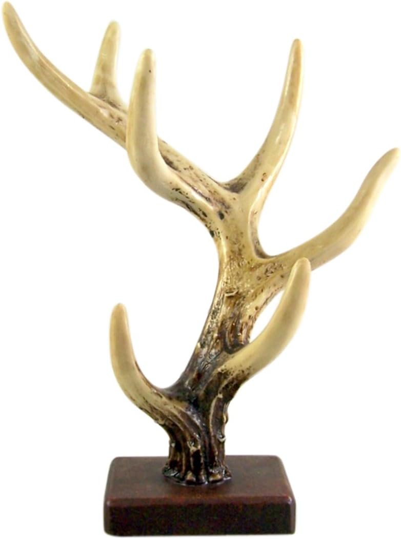 Antler Tabletop Jewelry Tree Stand Display Organizer Holder 10 1/2 Inch